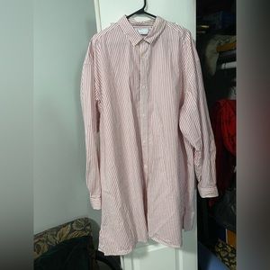 Oversized ASOS shirt dress